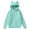 Green, variant on Hoodies for Women Hoodie Oversized for Cute Cat Ear Pullover Loose Fit Long Sleeve Ear Sweatshirt With Hemlock