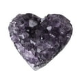 thumbnail image 2 of Iumwxz Natural Uruguayan Amethyst Cluster Heart Shaped Crystal Specimen Authentic Stone for Collectors Spiritual Decor Gift for Christmas, 2 of 3