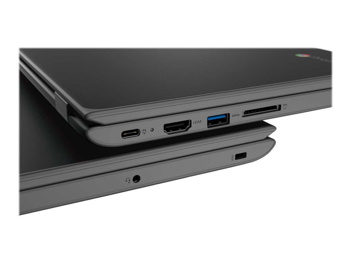 Lenovo 100e Chromebook 2nd Gen 11.6", AMD A-Series A4-9120C, 4GB RAM, 32GB SSD, Chrome OS, Black/Gray, 82CD0000US