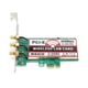thumbnail image 4 of Tarjeta de red inalámbrica integrada de escritorio de 450 Mbps Adaptador de red PCI-E de 2,4 G/5 G Tarjeta LAN, 4 of 5