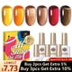 thumbnail image 2 of BORN PRETTY 6Bottles 10ml Autumn Winter Jelly Gel Polish Transparent Gel Polish Set Translucent Sheer Soak Off Gel Nail Polish Gong Bohan LED, 2 of 2