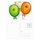 thumbnail image 1 of Clover globo el día de San Patricio de Irlanda Set cumpleaños gracias tarjeta postal correo lado 20pcs, 1 of 3