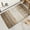 Khaki, variant on Hohaski Bathroom Absorbent Mat Bedroom Door Mat Bathroom Kitchen Waterproof Non Slip Carpet Floor Mat