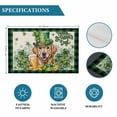 thumbnail image 6 of St Patricks Day Placemats Set of 12, Farmhouse Watercolor Dogs Green Shamrock Placemats for Dining Table, Place Mats for Kitchen Tabletop, Waterproof Wipeable Dining Table Mats Set, 6 of 9