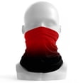 thumbnail image 6 of Gradient Color Summer Neck Gaiter for Unisex Sun Protection Cooling Thin Face Mask Neck Scarf Sunscreen Breathable Bandana for Cycling Fishing 1 PC Red One Size, 6 of 7