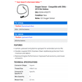 thumbnail image 2 of Oxygen Sensor - Compatible with 2006 - 2010 Kia Sedona 2007 2008 2009, 2 of 2