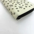 thumbnail image 6 of Pre-Owned Jimmy Choo Round Long Wallet ec-22368 Cream Yellow Black Silver Leather... (Good), 6 of 11