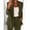 Army Green plus size blazer set a1, variant on Cagogo Women Plus Size 2 Piece Set Open Front Long Sleeve Blazer Elastic Waisted Pants Casual Business Office Lounge Outfits Solid Matching Travel Clothes, Army Green S
