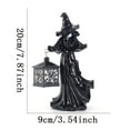 thumbnail image 2 of pitrice Halloween Lantern Witch And Small Witch Holiday Atmosphere Decorations black, 2 of 6