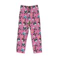 thumbnail image 2 of Fotbe Colorful Cute French Bulldog Men's Pajama Pants,Sleepwear Pants,Pj Bottoms Drawstring And Pockets-Small, 2 of 7