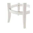 thumbnail image 3 of Alaterre Furniture Natick Backless Counter Height Wood Stool, White, 3 of 6