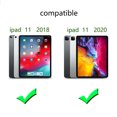 thumbnail image 2 of Mignova for iPad Pro 11 2020 Case,Hybrid Heavy Duty Three Layer Full-Body Shockproof Armor Defender Rugged Protective Case Cover with Stand for Apple iPad Pro 11 Inch Case 2020/2018(Black/Black), 2 of 7
