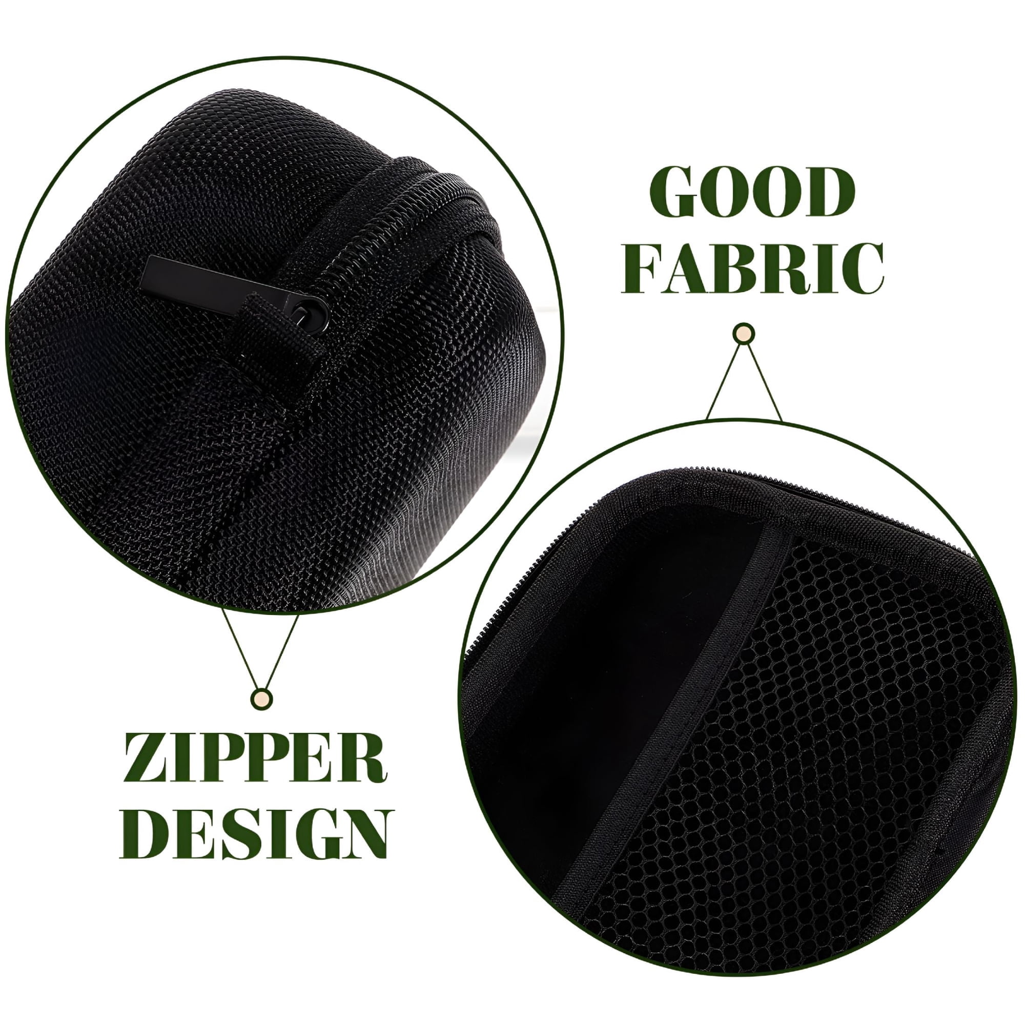 GASTROPOD Portable Zipper Bags Medical Storage Travel Case for Diabetic Supplies & Glucose Meter 6.3"X4.72"X1.97"