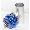 thumbnail image 2 of BLUE Emusa 50MM Turbo blow off valve BOV V Band + 2.5" Adapter BLUE Emusa 50MM Turbo blow off valve BOV V Band + 2.5" Adapter, 2 of 7