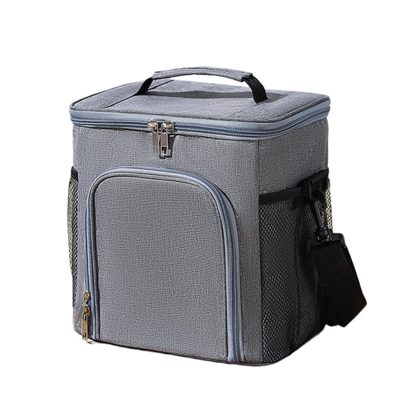 Xihbxyly Bolsa Térmica para Almuerzo, Gran Capacidad, Diseño a Prueba de Fugas para Mantener La Frescura, Protección Térmica para Comidas Frías y Calientes, Ideal para Playa, Trabajo, Viajes, Picnic,