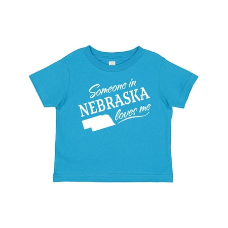

Inktastic Someone in Nebraska Loves Me Boys or Girls Toddler T-Shirt