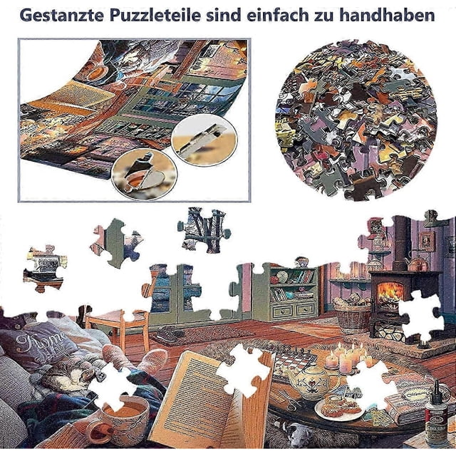 1000 piece jigsaw puzzles, 1000 pieces adult puzzles | WARM Home | Educational 1000 Pieces Puzzles