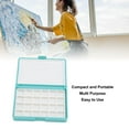 thumbnail image 3 of 2Pcs Portable Watercolor Box Detachable Empty Watercolor Palette Paint Case for Beginners Artists, 3 of 7
