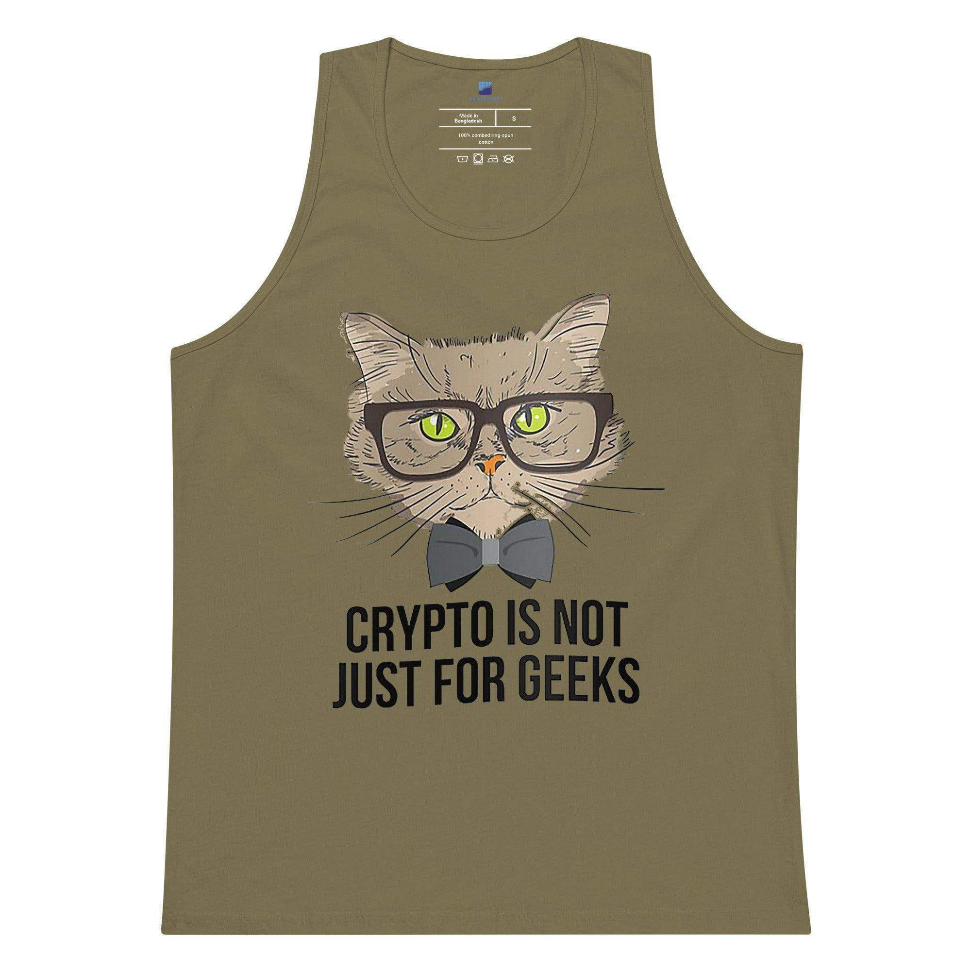 Crypto Is Not Just For Geeks Tank Top