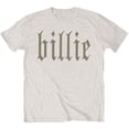 thumbnail image 1 of Billie Eilish - Camiseta Billie 5 Estampado en Espalda de Algodón para Adultos Unisex (Natural), 1 of 2