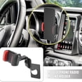 thumbnail image 3 of Coche Móvil Teléfono Soporte  Radio Soporte Negro Rojo Kit, 3 of 10
