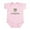 Petal Pink, variant on CafePress - Daddy's Future Hunting Buddy Infant Bodysuit - Baby Light Bodysuit, Size Newborn - 24 Months