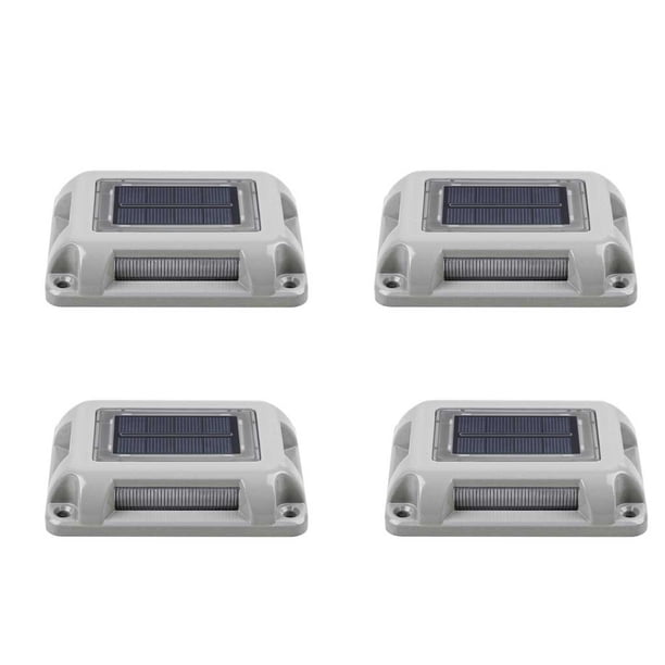 Camino de luz con energía Solar, lámpara rectangular, cerca de césped de paisaje, herramienta de iluminación impermeable para exteriores, Iluminación y accesorios 4 piezas 6000 K o 3000 K Advancent HA072737-04