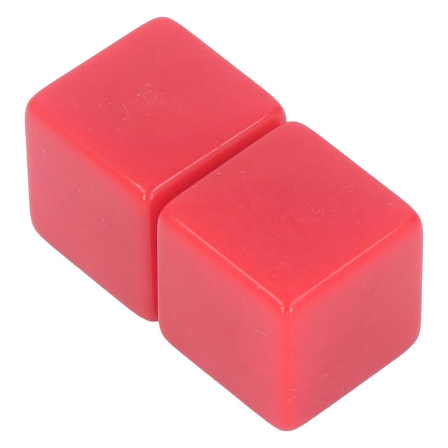 Dados en blanco, juego de 6 dados en blanco Dados en blanco Dados en blanco de plástico Funcionalidad versátil