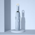 thumbnail image 1 of Compact Three Fold Automatic Open Close Umbrella with Secure Buckle for Weather, 1 of 3