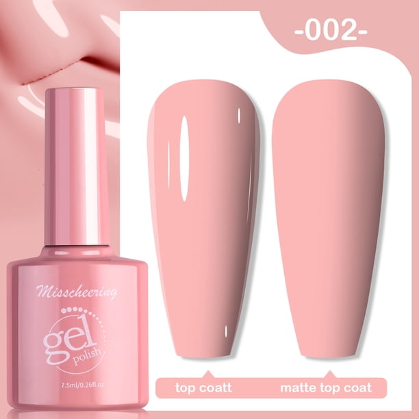 Esmalte de uñas, regalos para mujeres, juego de 12 esmaltes de uñas color crema caramelo macarrón, esmalte de uñas de 7,5 ml, aceites para uñas