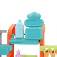 thumbnail image 2 of Kids Kitchen Playset Rich Accessories Toddler Play Kitchen Set Shopping Cart Toy, 2 of 3