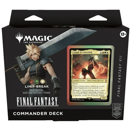 Magic: The Gathering Final Fantasy Commander Deck Limit Break