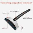 thumbnail image 3 of Snow Shovel for Car Glass,Winter Rubber Short Handle Aluminum Alloy Multifunctional Stainless Steel Snow Removal Shovel for Clean Snow on The Car Surface, 3 of 8