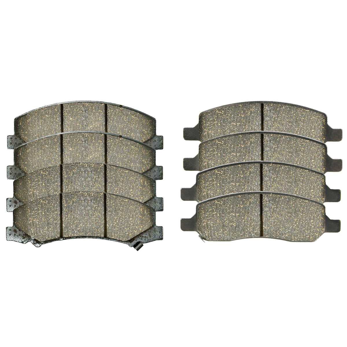 Front & Rear Ceramic Disc Brake Pads For 2006-2011 Buick Lucerne Cadillac DTS
