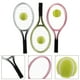 thumbnail image 4 of 3 juegos de raquetas de tenis decorativas, accesorios de fotografía, mini raquetas de tenis, adornos., 4 of 7