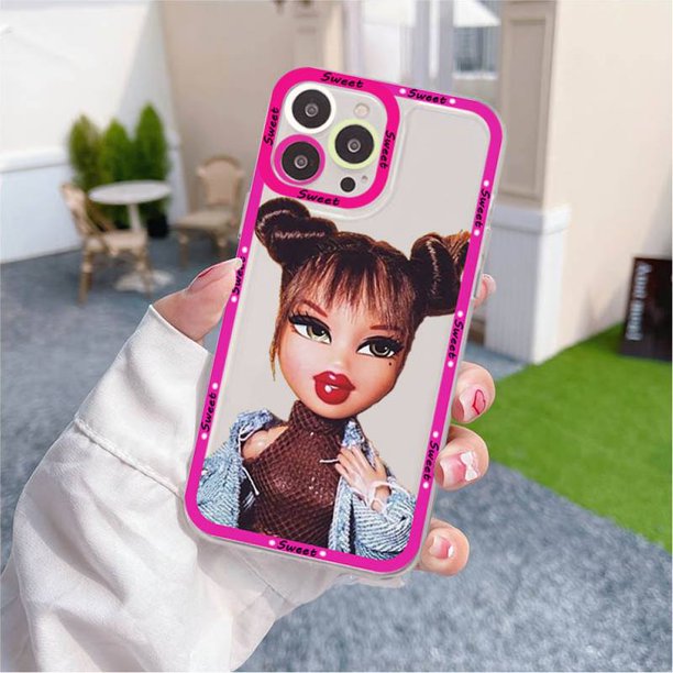 Funda de teléfono Bratz de muñeca para iPhone 11, 12, 13, Mini Pro Max, 14 Pro Max Fivean unisex