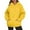 Yellow, variant on Women's Oversized Long Sleeve Crewneck Sweatshirt Casual Loose-Fitting Drawstring,Women’s Long Sleeve Pullover Hoodie, Casual Crewneck Sweatshirt for Everyday Wear,Blue L