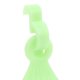 thumbnail image 4 of 1 paire de breloques pour chaussures, décoration unique à suspendre, pour filles et femmes, cadeau d'anniversaire, vert fluo, 4 of 4