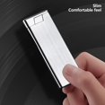 thumbnail image 6 of Thin Metal Windproof Butane Lighter with Wheel Ignition, Slim Refillable Design for Outdoor Use, Compact and Durable, 6 of 6
