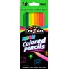 Cra-Z-Art Super Bright Colored Pre-Sharpened Pencils – 10 count