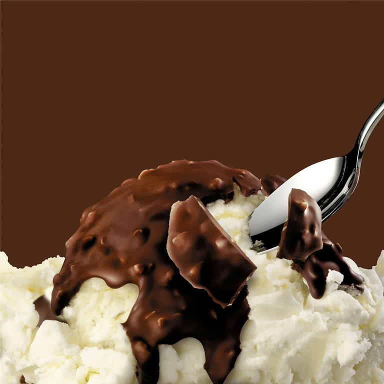 HEATH, Chocolatey English Toffee Shell Topping, 7 oz, Chocolate