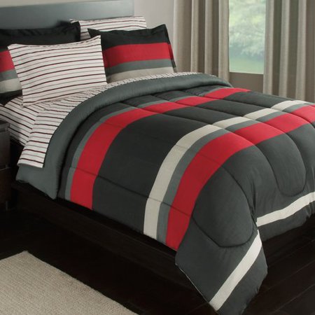Ebern Designs Orrville Reversible Comforter Set