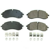 PowerStop 17-2423 Power Stop - Front Z17 Low-Dust Ceramic Brake Pads with Hardware Fits select: 2022-2023 FORD TRANSIT