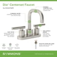 thumbnail image 2 of Symmons SLC3512STNPP Dia 1.0 GPM Centerset Bathroom Faucet - Nickel, 2 of 5