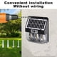 thumbnail image 4 of Fiudx Liquidación De Ahorros De Verano Luces Solares Para Exteriores, Sensor De Movimiento, Luces Alimentadas Por Energía Solar, 3 Modos, Luces De Seguridad De Pared Para Valla, Patio, Jardín, Puerta, 4 of 4