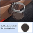 thumbnail image 2 of Car Door Cup Holder, Foldable Clip On Drink Holder for Bottle Coffee Cup, Multi Function Large Caliber Beverage Rack, Auto Accessory for Vehicle Truck, 2 of 6