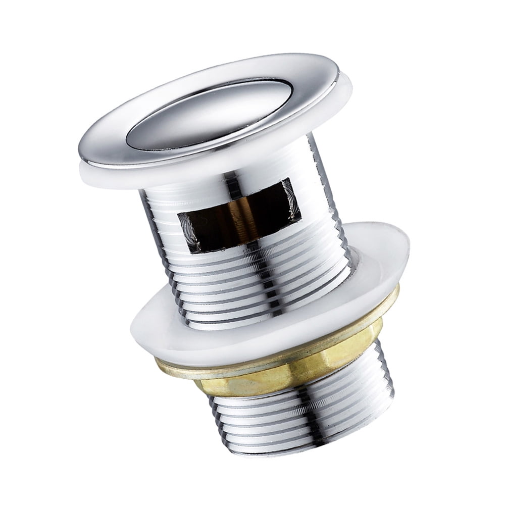 Willstar Chromeplated Brass Drain Plug For Washbasin Rotary Sink Flap