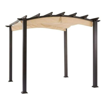 Replacement Canopy for The Hampton Bay Arched Pergola - Standard 350 - Beige