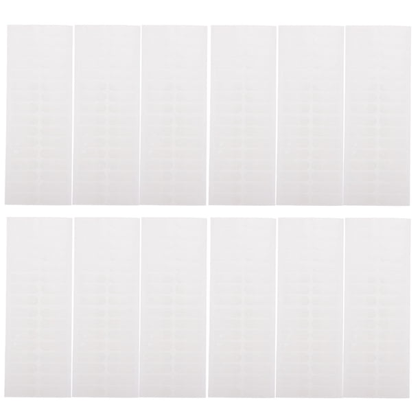 1 rollo de 1000pcs Etiqueta Etiquetas de embalaje Etiquetas de sellado largo Etiquetas de embalaje
