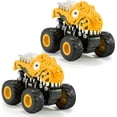 thumbnail image 1 of Carros de juguete Monster Truck Pull Back con diseño de dinosaurio de 2 a 7 años, 1 of 5